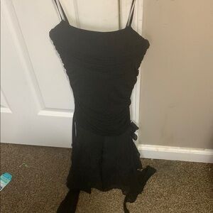 Elegant Black Sleeveless Dress